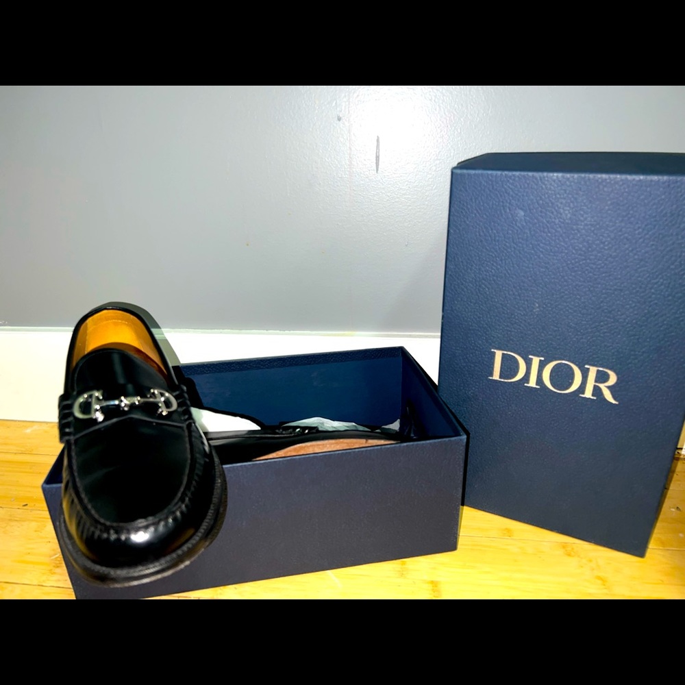 Christian Dior | Loafers Leather Logo Loafers & Slip-ons